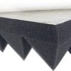 Esterilla de espuma piramidal autoadhesiva, 100 x 50 x 7cm